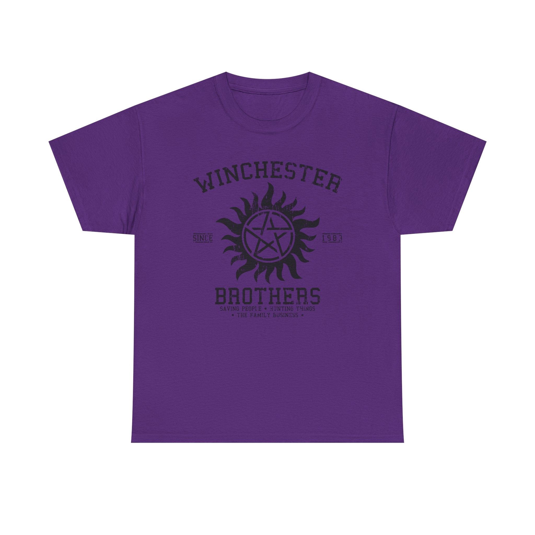 Supernatural Winchester Brothers Unisex Graphic T-Shirt | Dean Winchester Graphic Tee