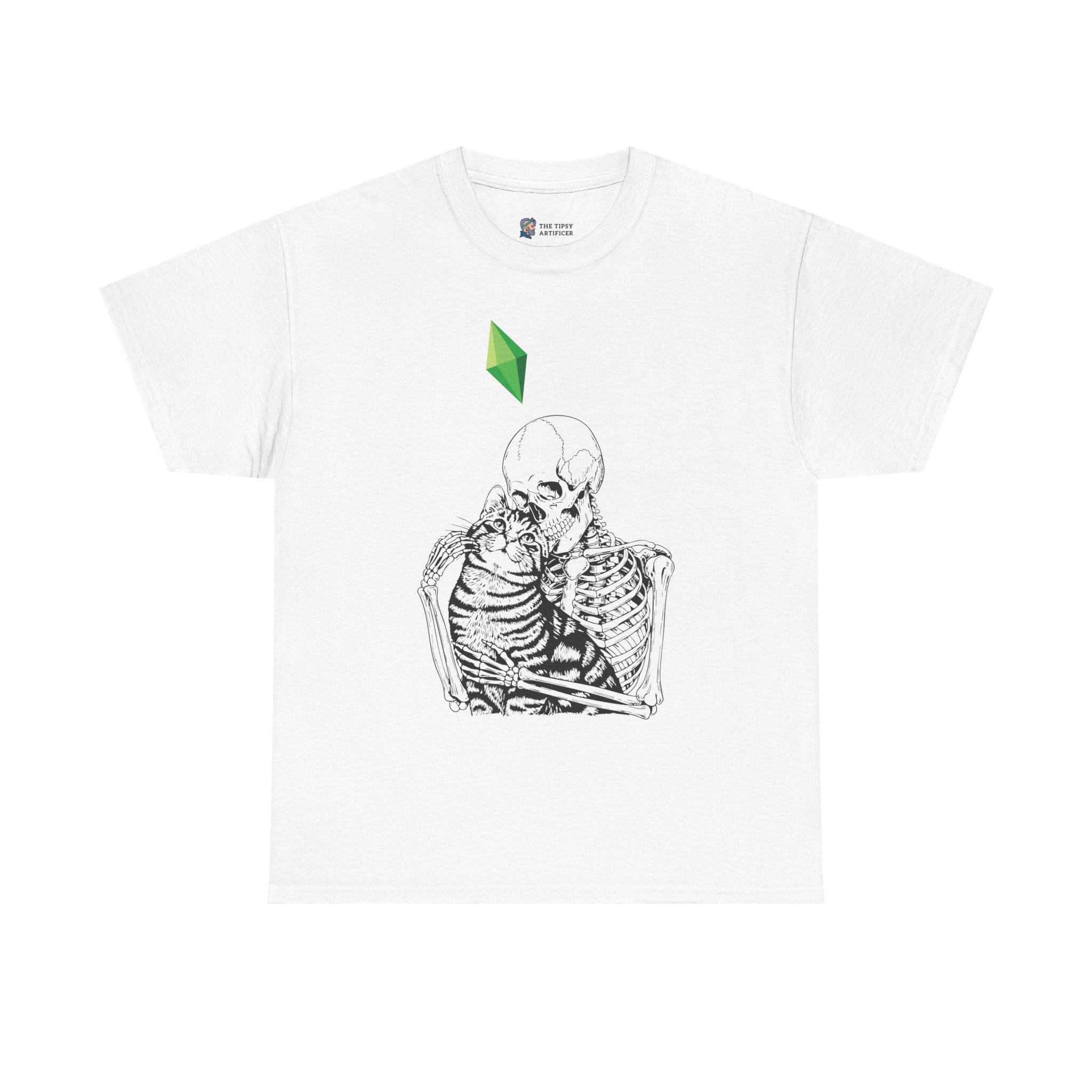 Sims Cat Lover Graphic T Shirt | Sims Video Game Cat Lover Gift