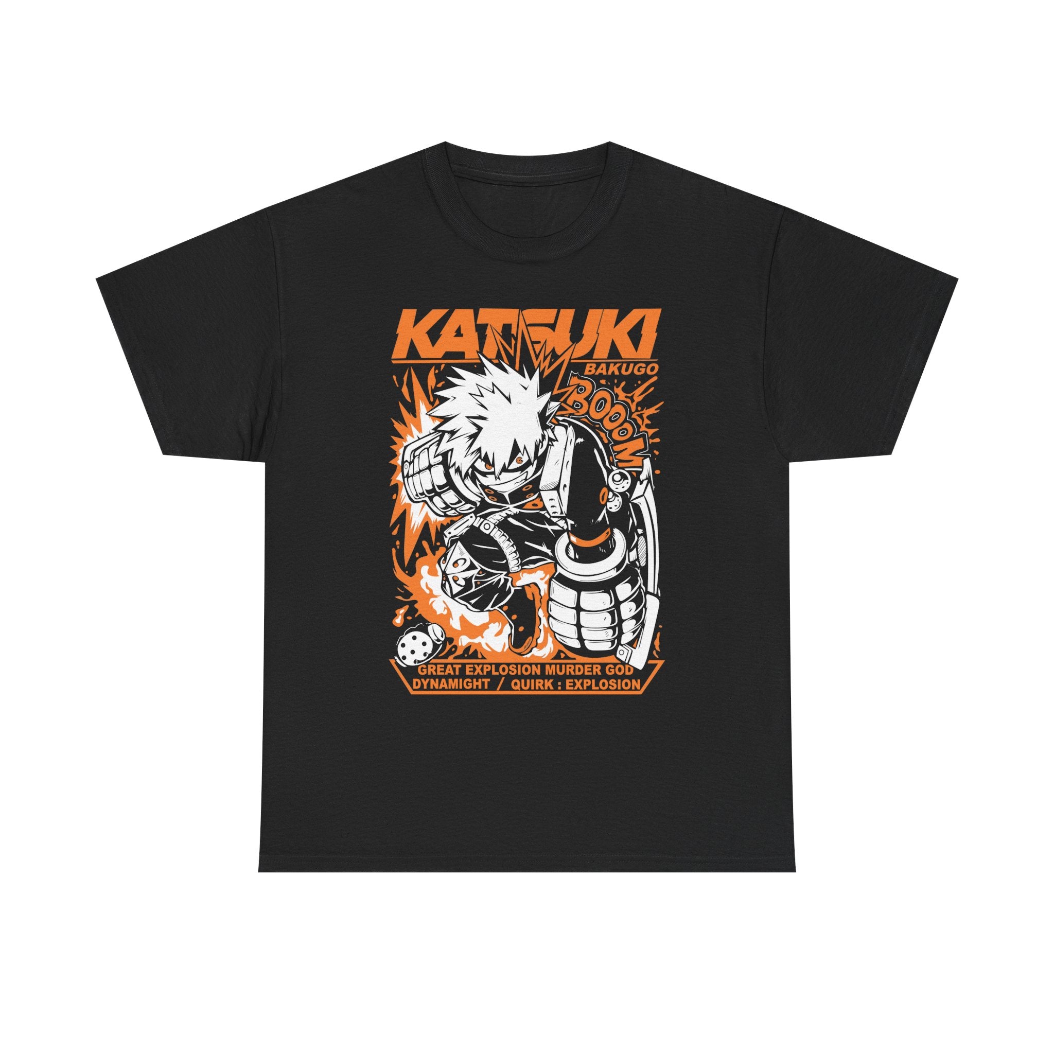 Katsuki Bakugo My Hero Academia Anime Tee - Anime Manga Graphic Unisex Tee