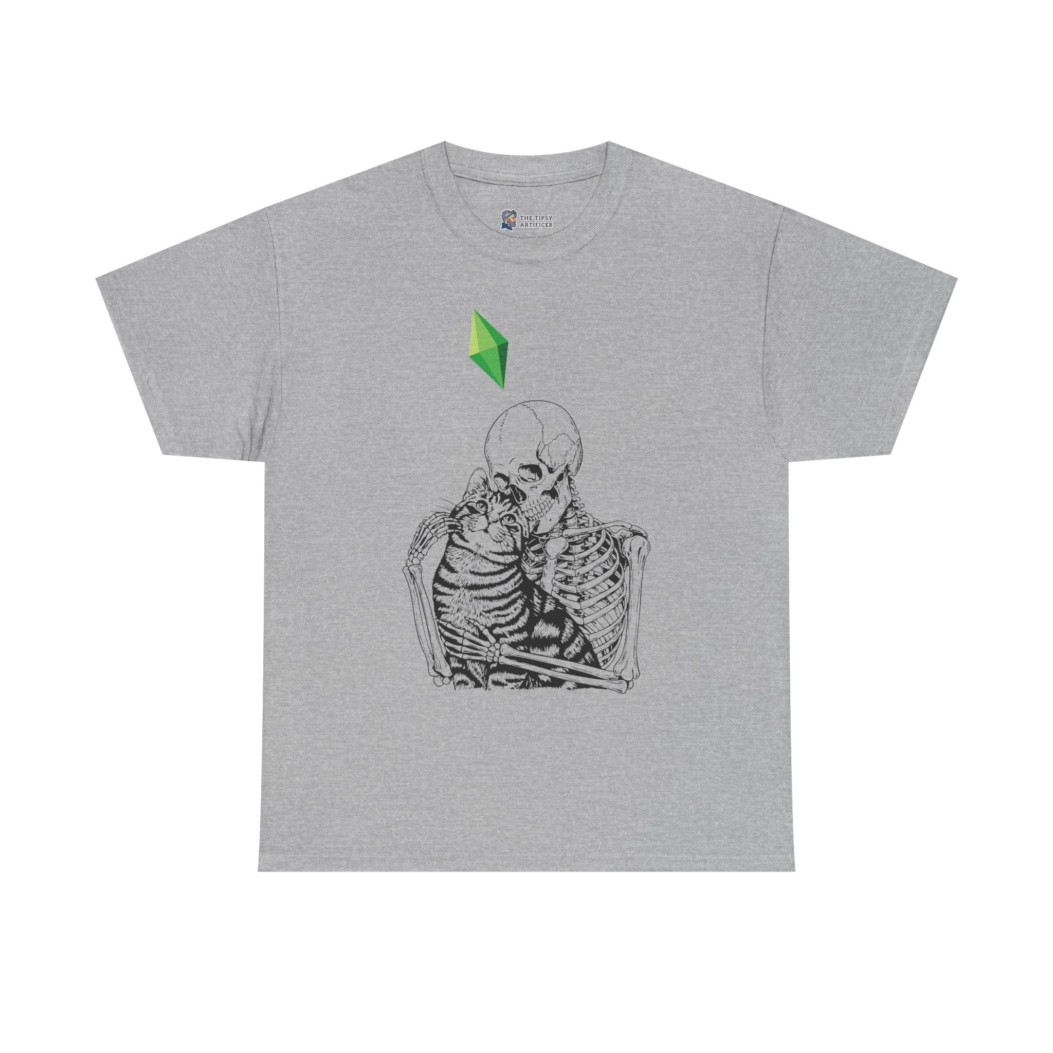 Sims Cat Lover Graphic T Shirt | Sims Video Game Cat Lover Gift