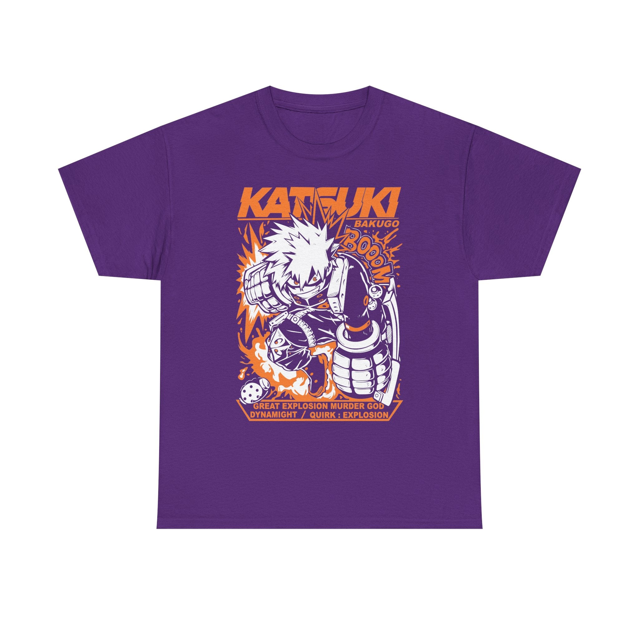 Katsuki Bakugo My Hero Academia Anime Tee - Anime Manga Graphic Unisex Tee