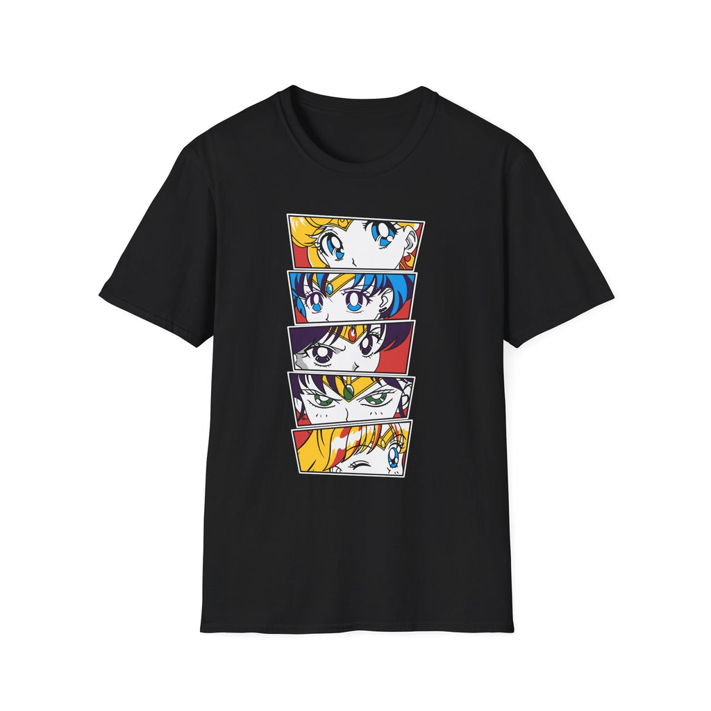 Sailor Moon Unisex Graphic Softstyle Tee | Retro 90s Anime Shirt, Anime Manga Shirt, Japanese Manga