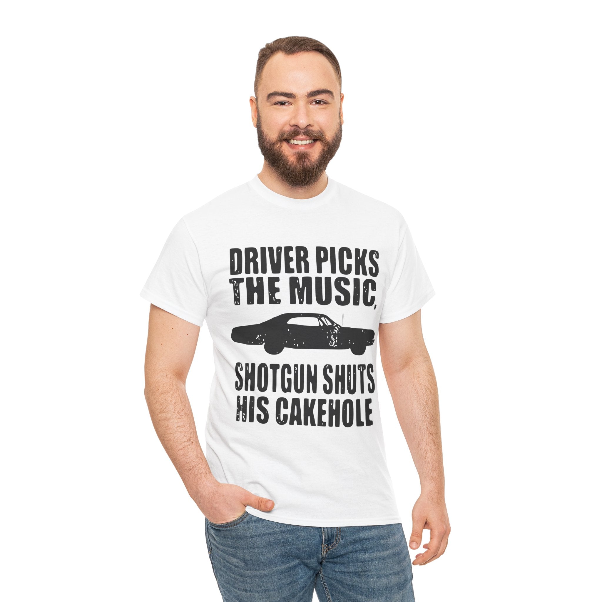 Supernatural Driver Picks the Music Unisex Graphic T-Shirt | Dean Winchester Graphic Tee
