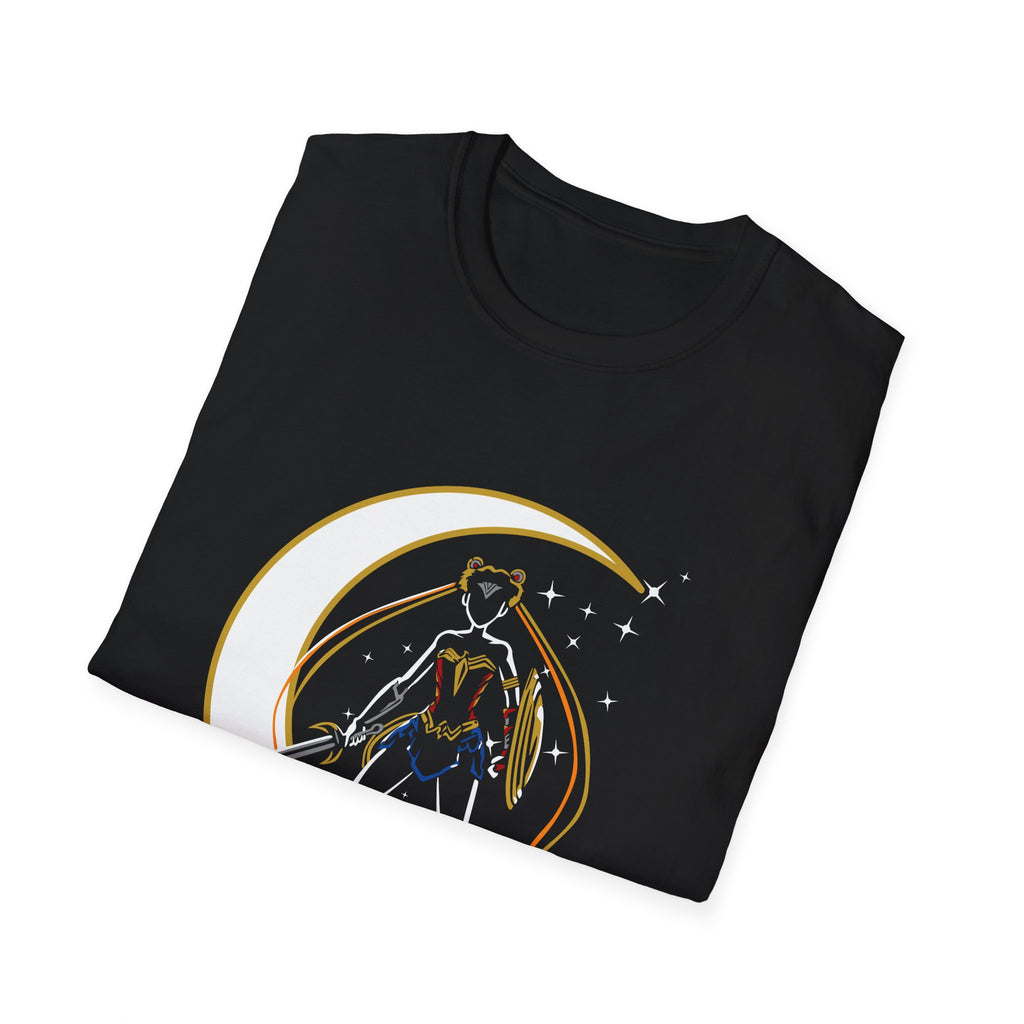 Sailor Moon Unisex Softstyle Graphic Tee | Retro 90s Anime Shirt, Anime Manga Shirt, Japanese Manga