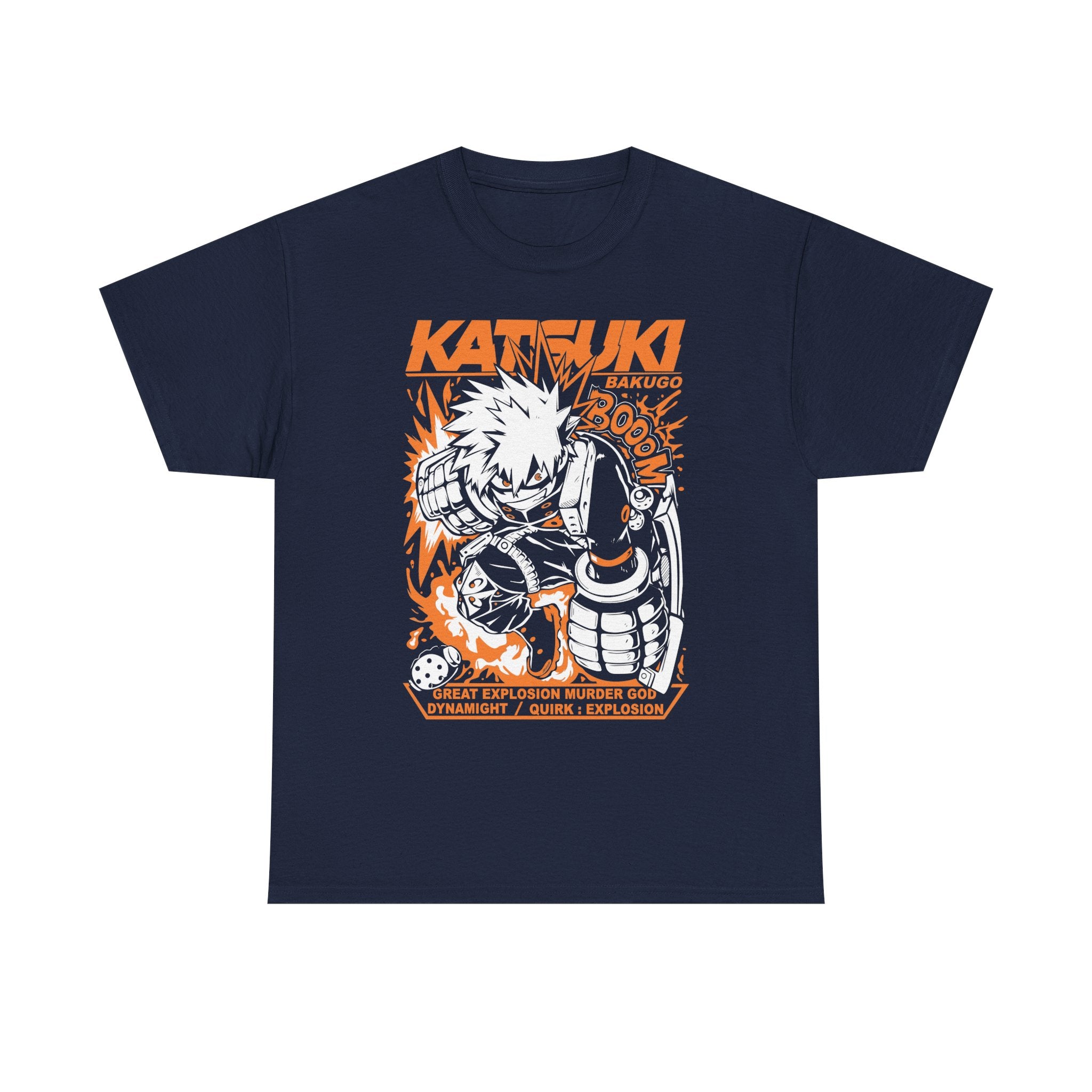 Katsuki Bakugo My Hero Academia Anime Tee - Anime Manga Graphic Unisex Tee